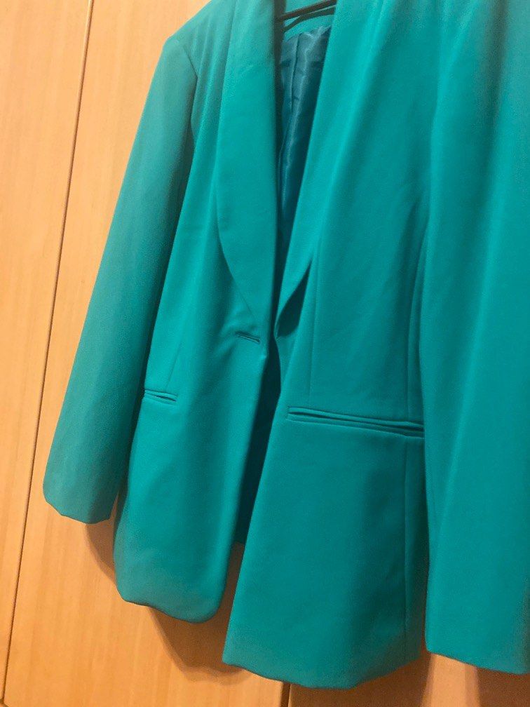 Next Tailoring Emerald Green jacket size 14 NEW Women s