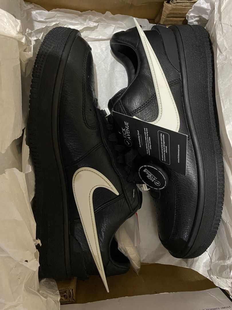 Nike Air Force 1 Low SP AMBUSH Black limited release, Fesyen