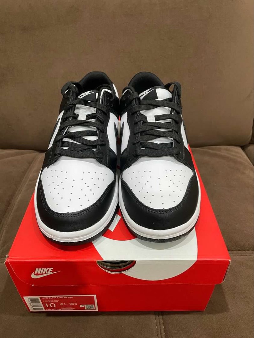 nike dunk low retro panda