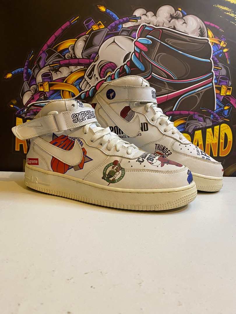 supreme x nba x air force 1 mid 07