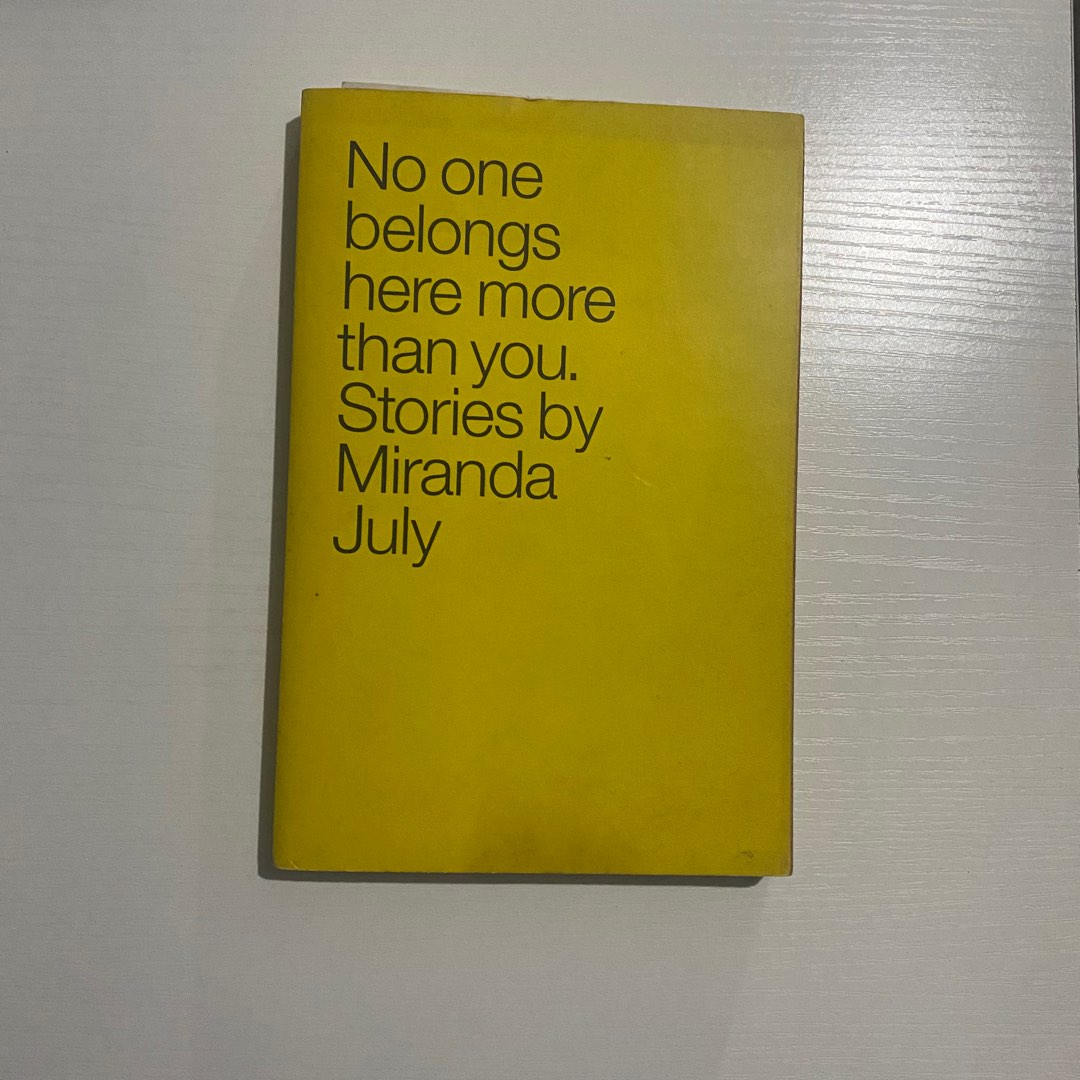 NO ONE BELONGS HERE MORE THAN YOU, Hobbies & Toys, Books & Magazines, Fiction & NonFiction on