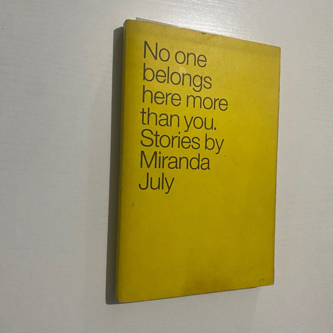 NO ONE BELONGS HERE MORE THAN YOU, Hobbies & Toys, Books & Magazines, Fiction & NonFiction on