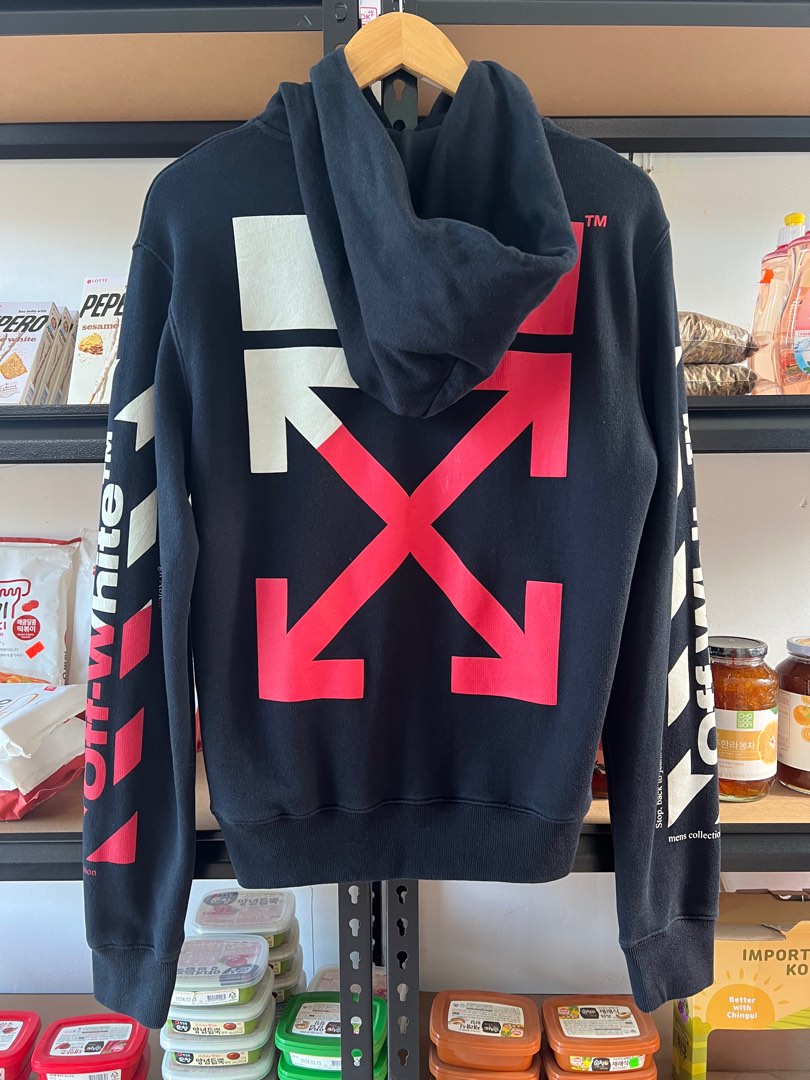 Off white deals split hoodie