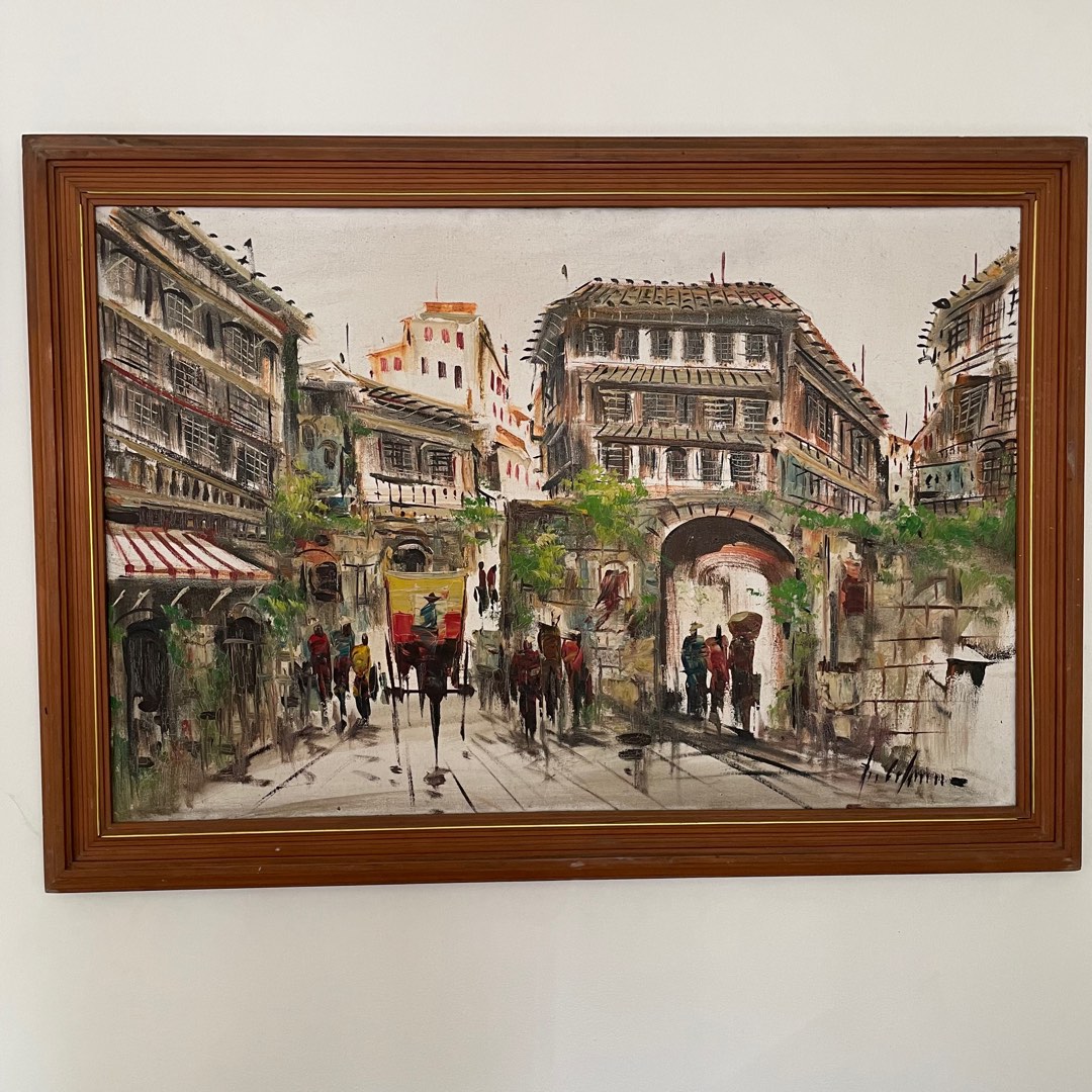 Old Manila Paintings Negotiable on Carousell