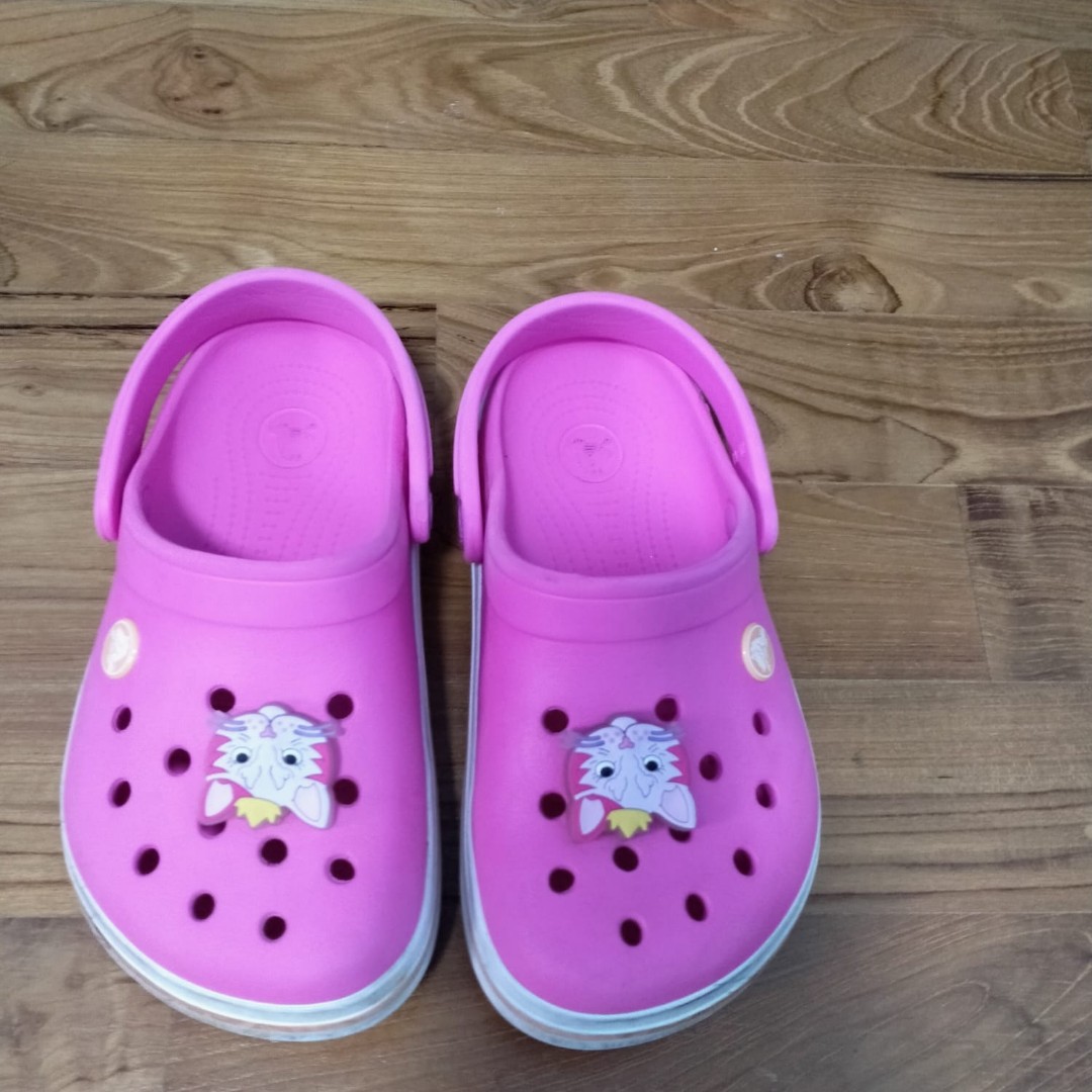Original Crocs sandals for gals ( Size 1), Babies & Kids, Babies & Kids ...