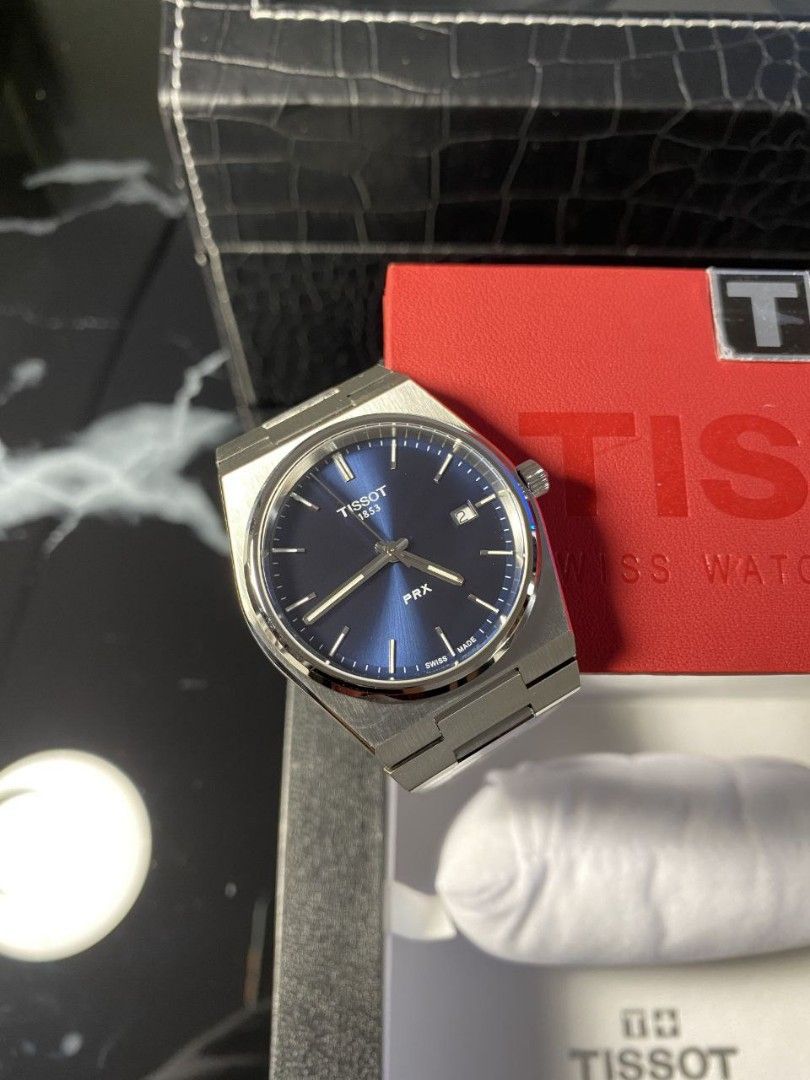 [ORIGINAL] Tissot PRX Quartz EOL Blue Dial T137.410.11.041.00, Men's