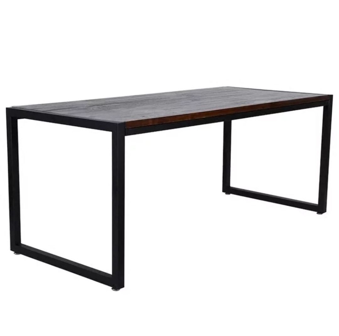 OXFORD Rustic Ultra Slim Wooden Dining Table, Furniture & Home Living ...
