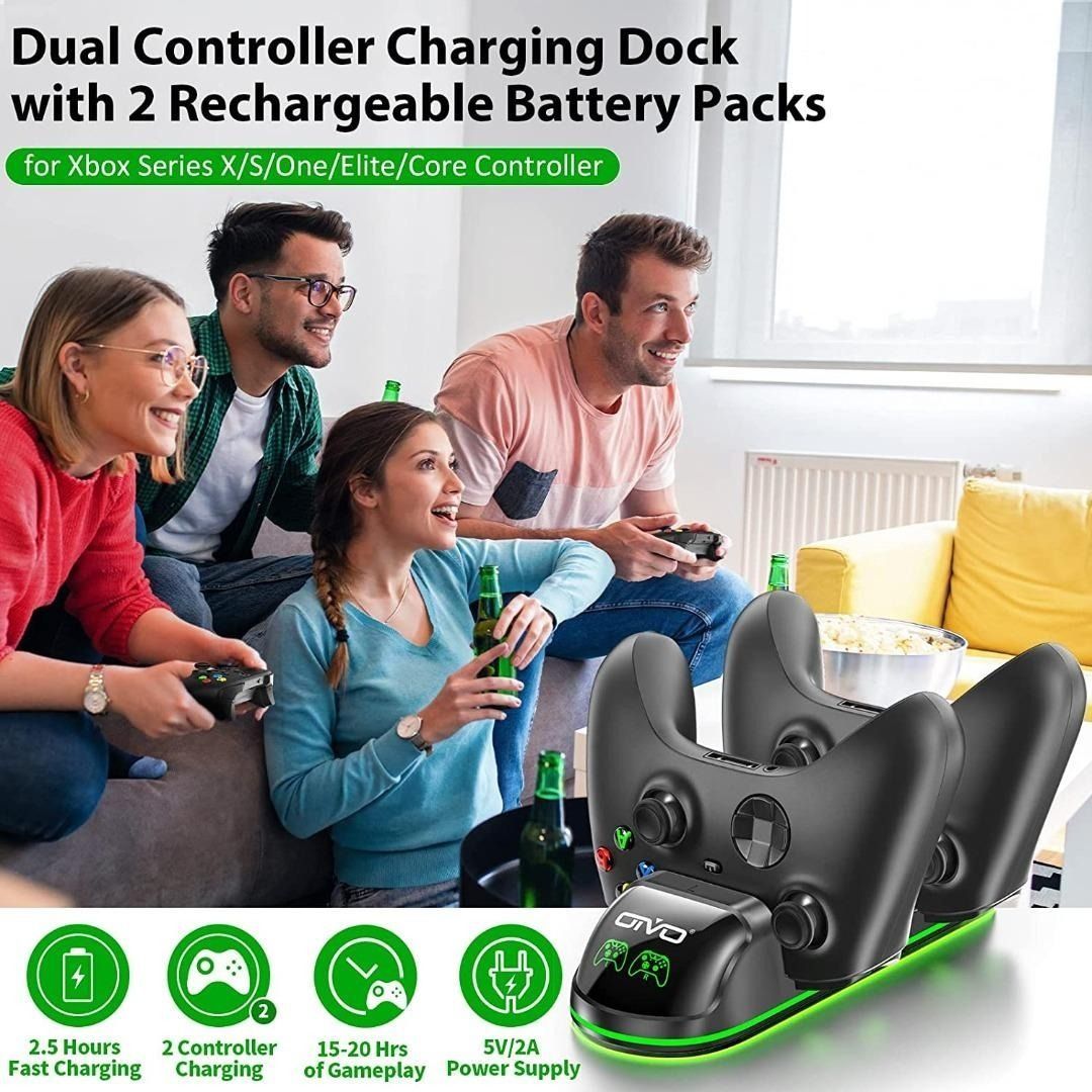 P243 Charging Dock for Rechargeable Xbox One Controller Battery Pack
