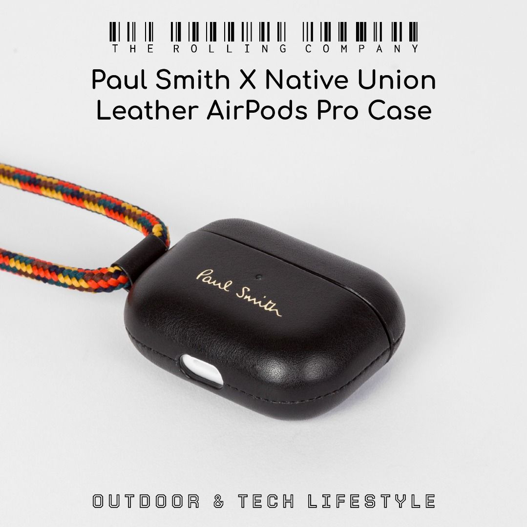 Paul Smith Sling Leather Case for AirPods Pro