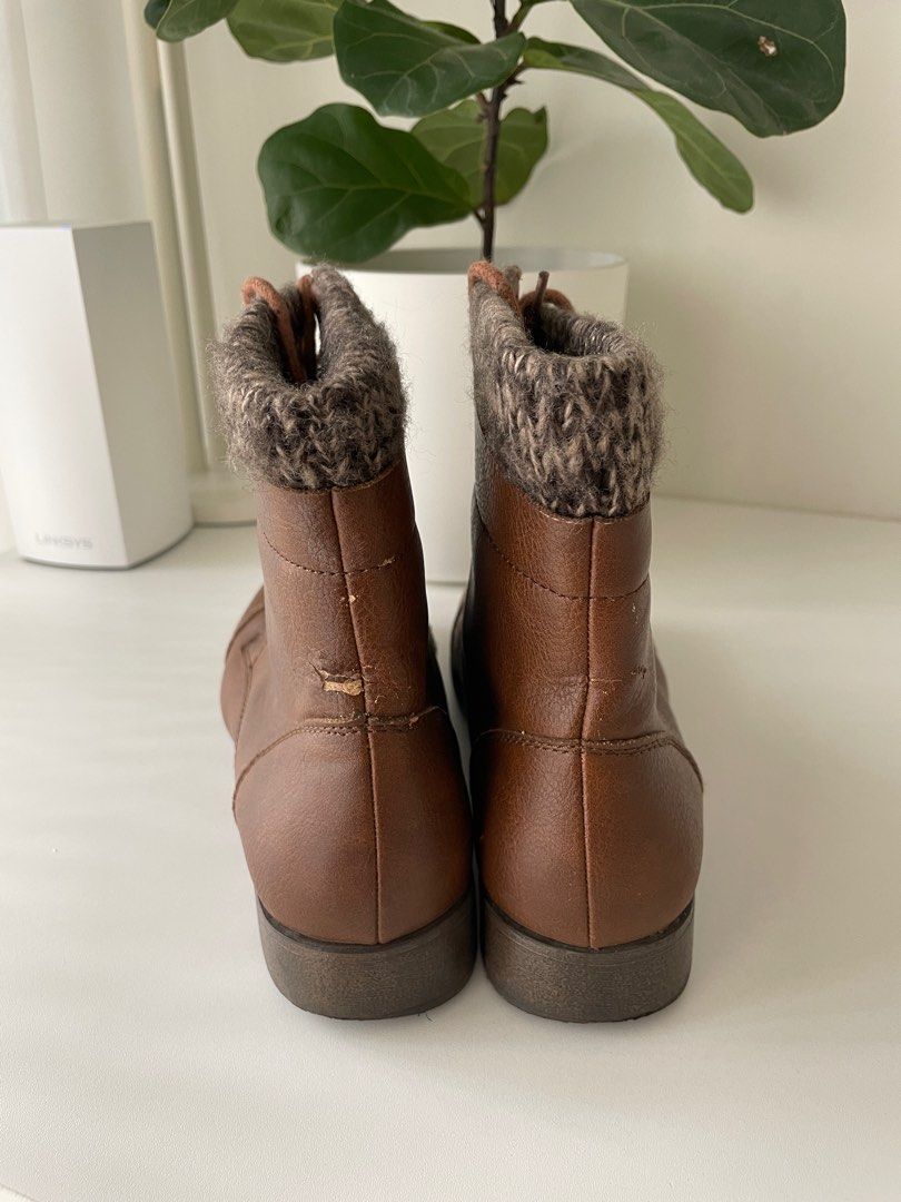 Payless Leather boots brown