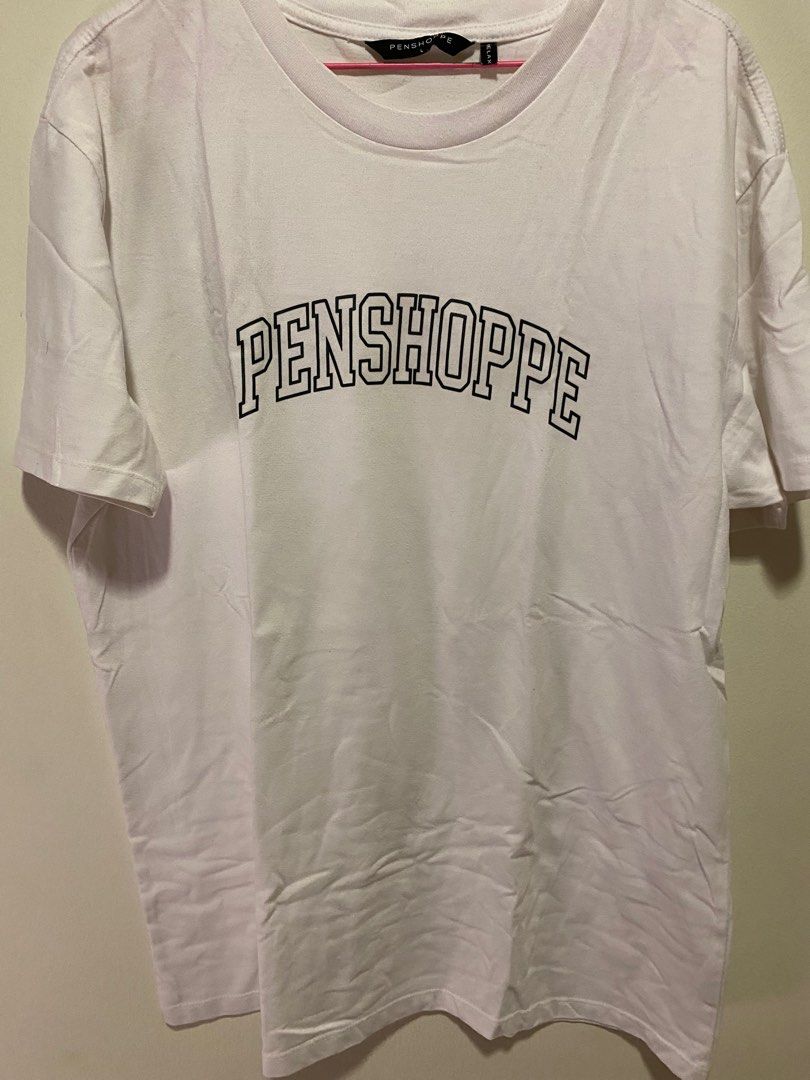 Penshoppe tshirt white, Men's Fashion, Tops & Sets, Tshirts & Polo ...