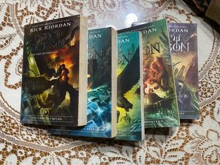 percy jackson and the olympus (preloved, sold as set)