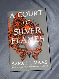 PERFECT CONDITION A Court Of Silver Flames by Sarah J. Maas English Original FREE ONGKIR