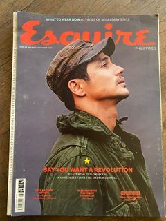 Esquire magazine Piolo Pascual cover