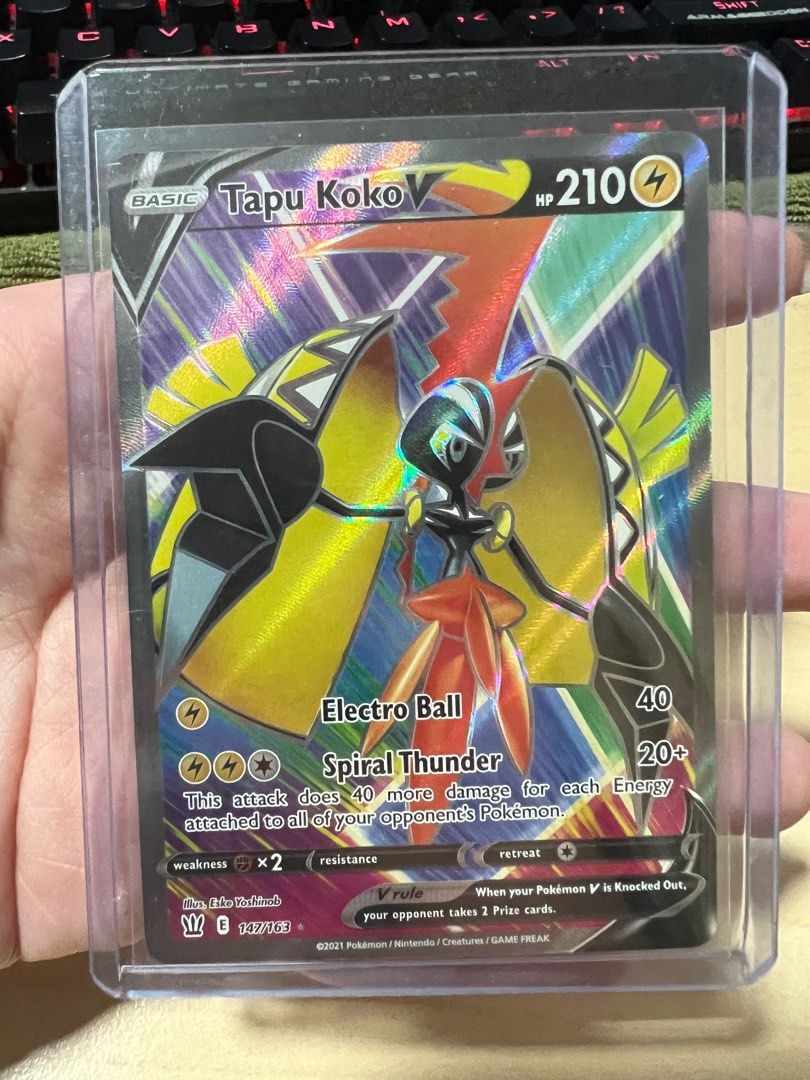 Tapu Koko V - Battle Styles Pokémon card 147/163