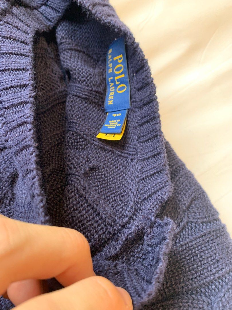 Polo ralph lauren deals chunky cotton knit