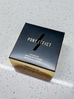 [pony effect] coverstay bake & fix powder, loose setting powder, korean makeup brand