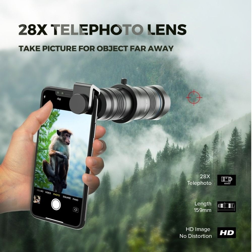 cellphone zoom lens