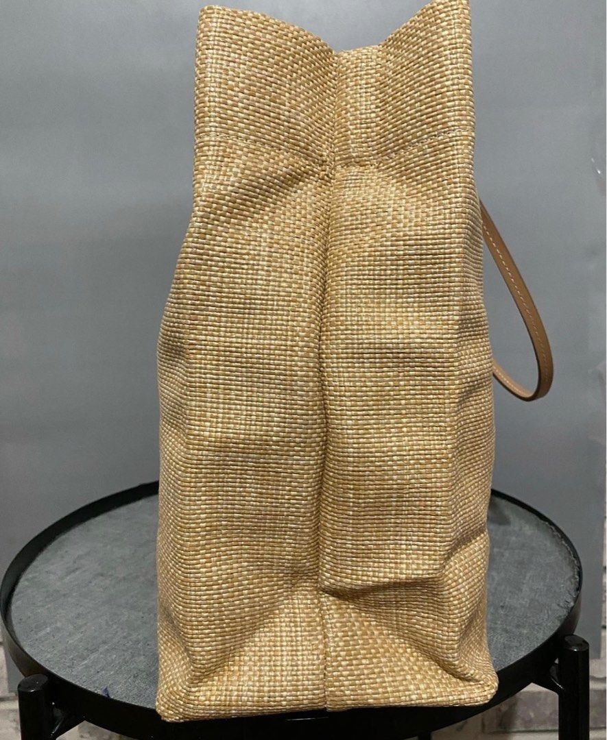 Prada Natural Raffia Paglia Tote