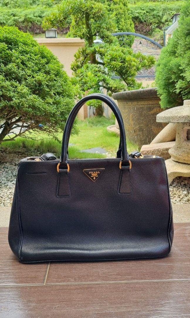 Review: Prada Saffiano Medium Double Zip Top-Handle Bag ( BN2274