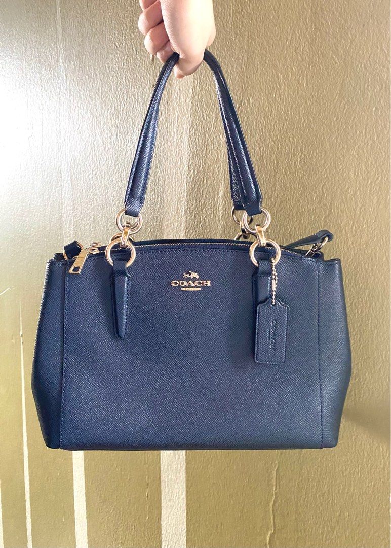 Coach christie carryall best sale in crossgrain leather