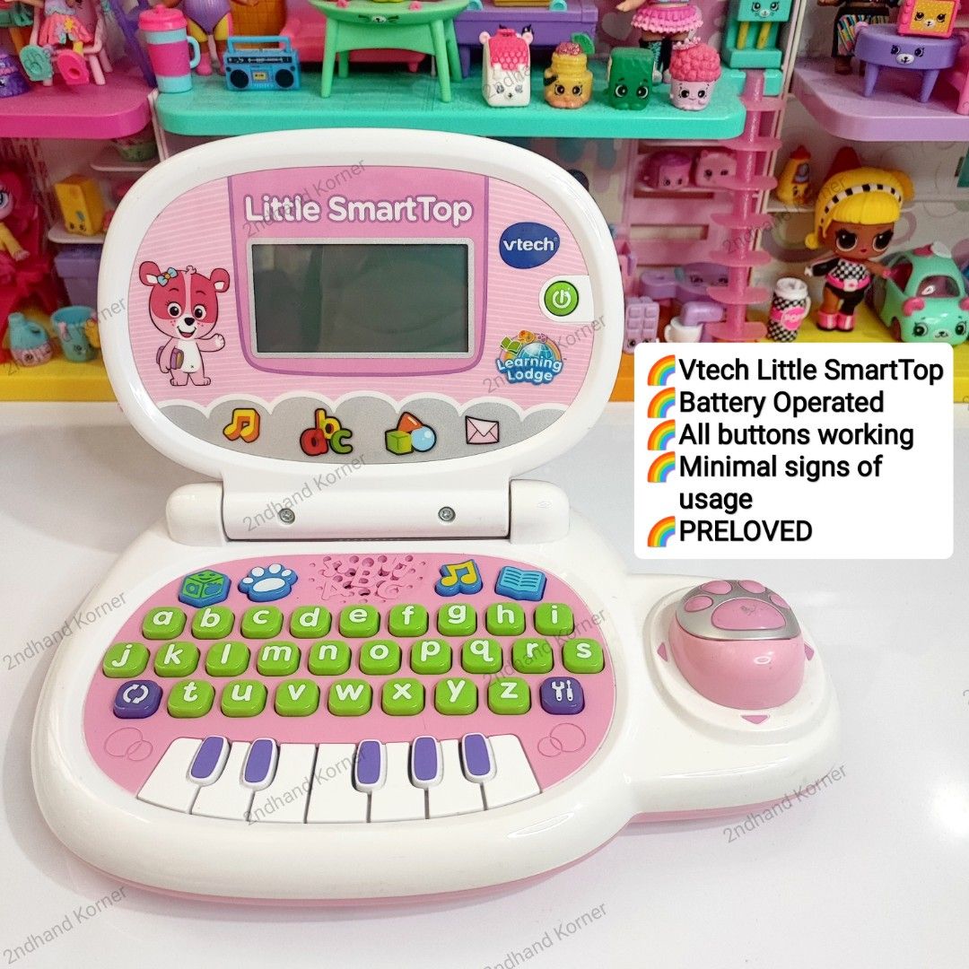 Preloved Vtech Little SmartTop Laptop on Carousell