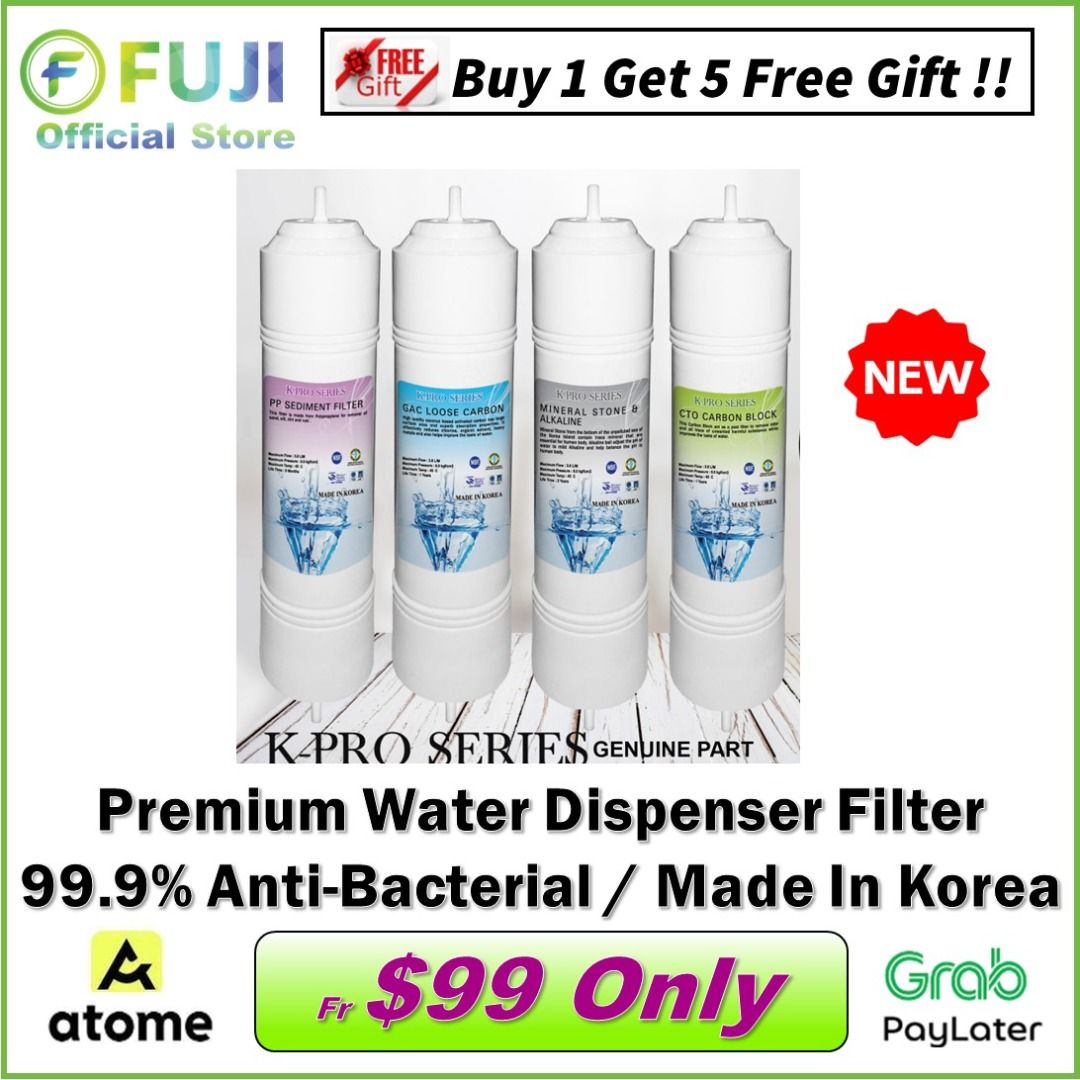 Premium Water Dispenser Filter Cartridge 100 Good Quality SG Ready