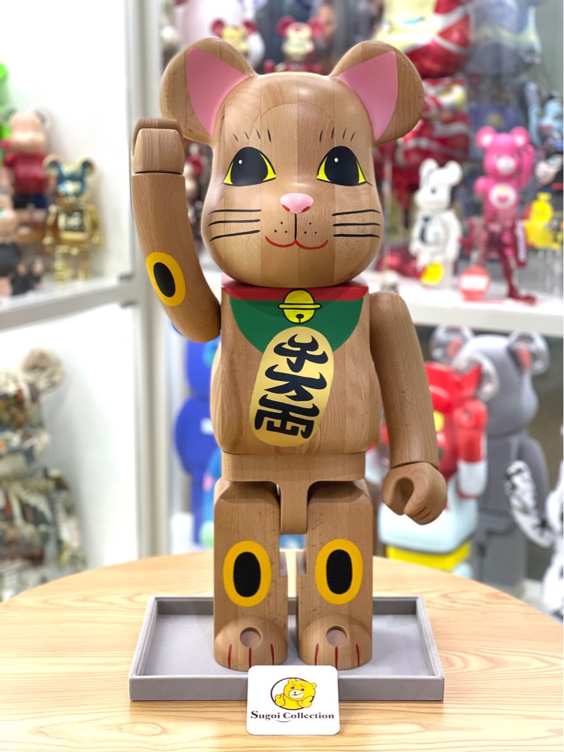 BE@RBRICK 招き猫 金 着ぐるみ版 1000％ BE@RBRICK 招き猫 金 着ぐるみ