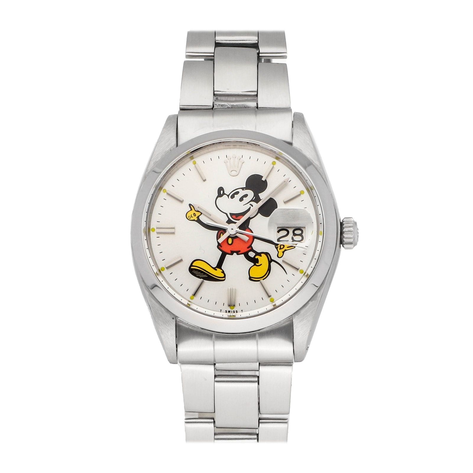 Pre Owned Rolex Oyster Date Limited Edition Mickey Mouse 669