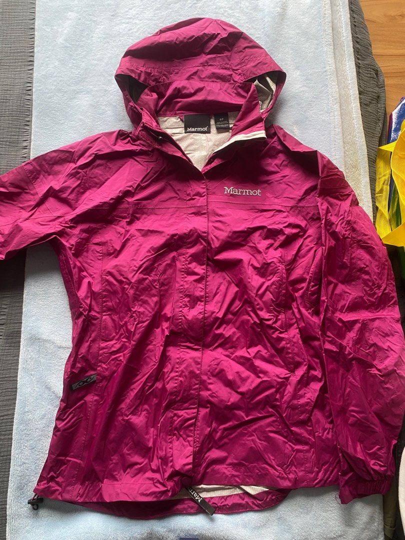 Marmot purple top rain jacket