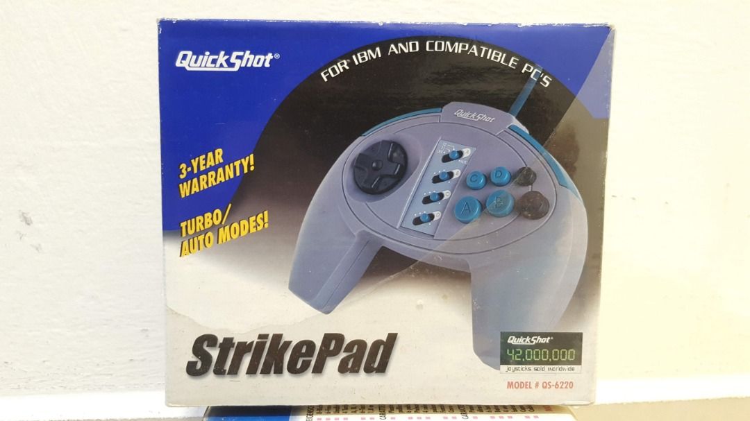 QuickShot Strikepad Joypad Controller, Video Gaming, Gaming Accessories,  Controllers on Carousell