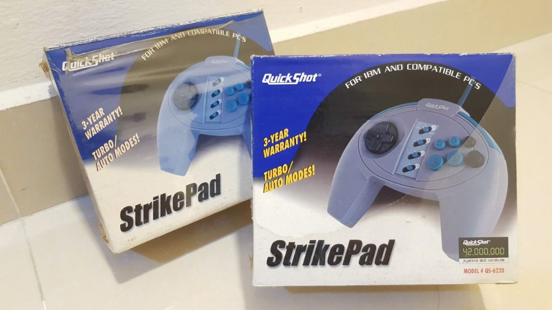 QuickShot Strikepad Joypad Controller, Video Gaming, Gaming Accessories,  Controllers on Carousell