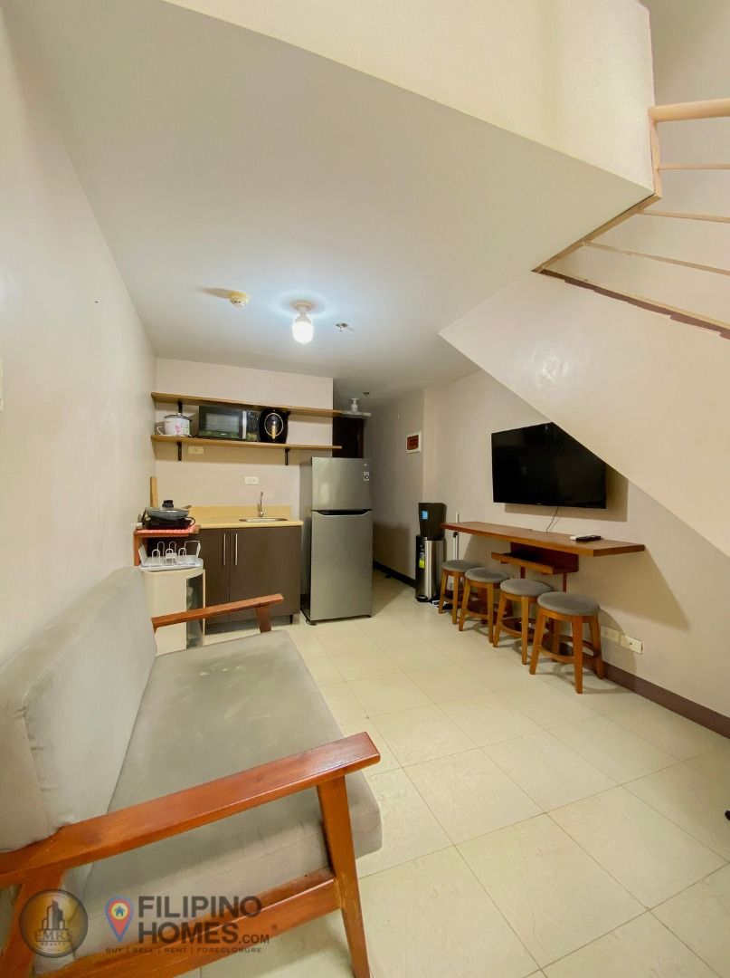 Rare Fully Furnished 1BR Loft Unit at Ridgewood Towers Available for