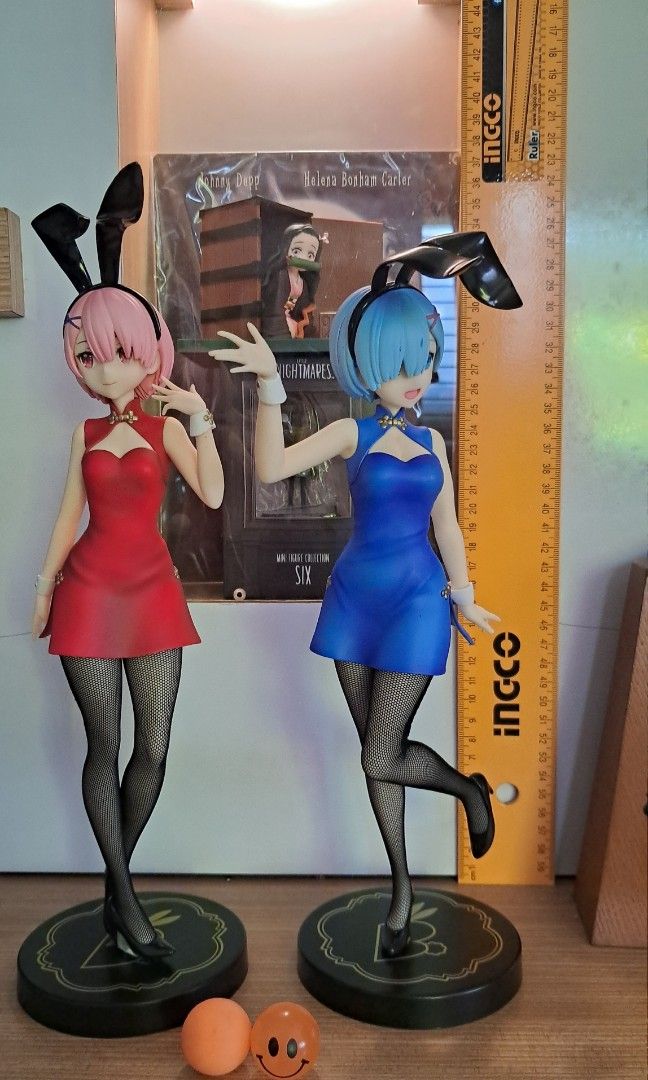 Re zero rem ram bunny bicute chinese style, Hobbies & Toys, Toys & Games on Carousell