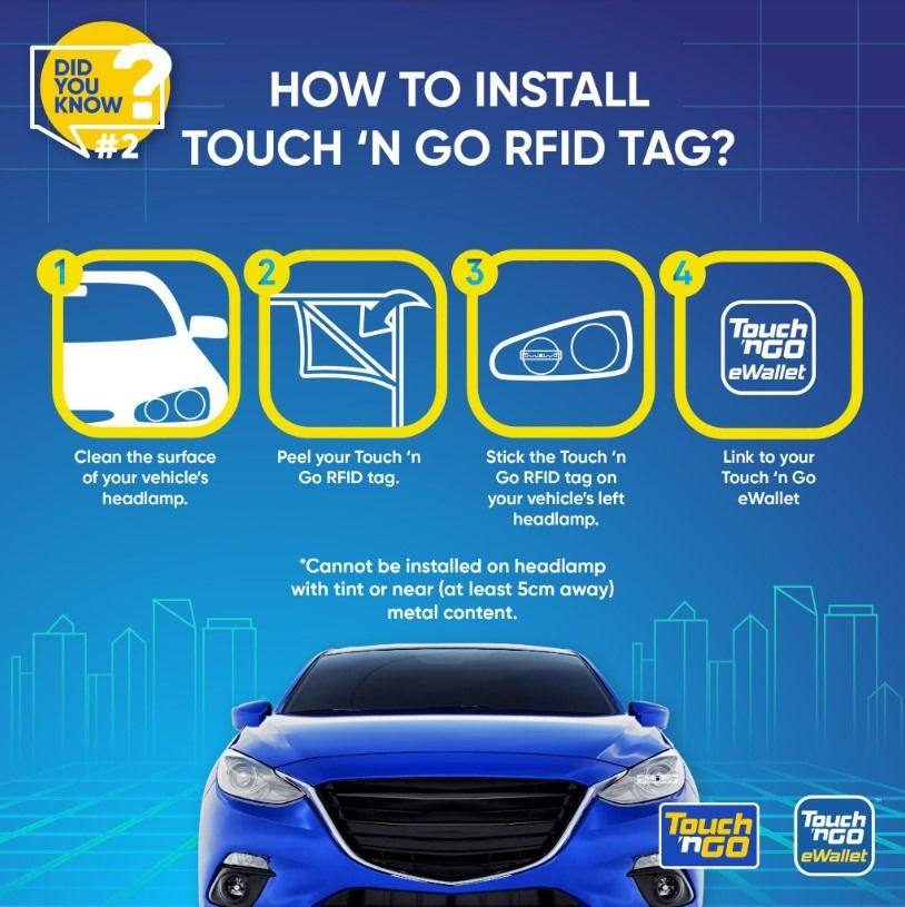 (READY STOCK) TNG RFID Tag | Touch N Go RFID Tag | Touch & Go RFID Tag ...