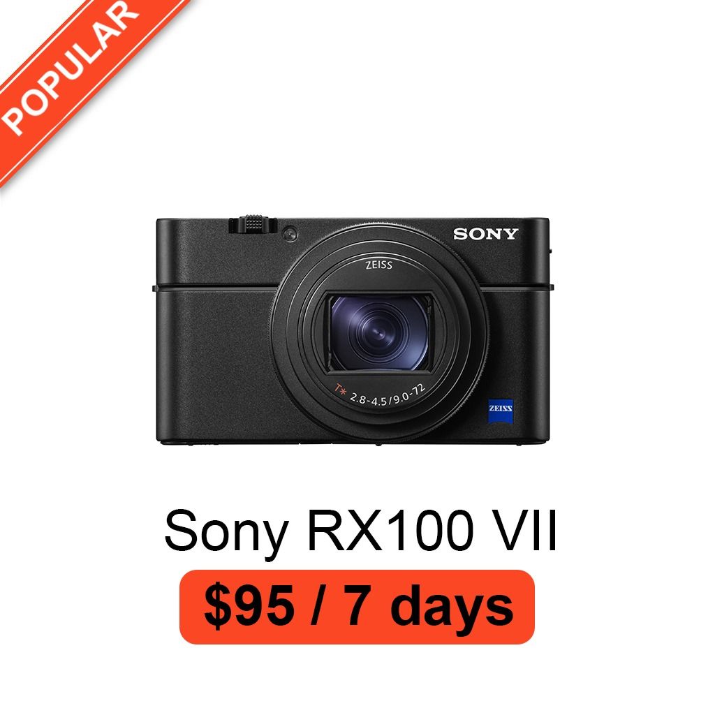 Rent a Sony RX100 VII 