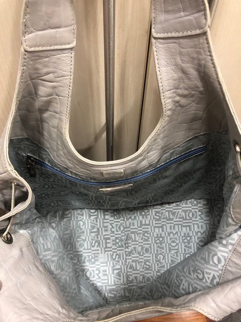 Salvatore Ferregamo (Category: Luxury Bags & Wallets) located in Quezon City. Submitted by favourite_things (Listing ID 1230090799, Image 3). Description: Lightly used, leather.