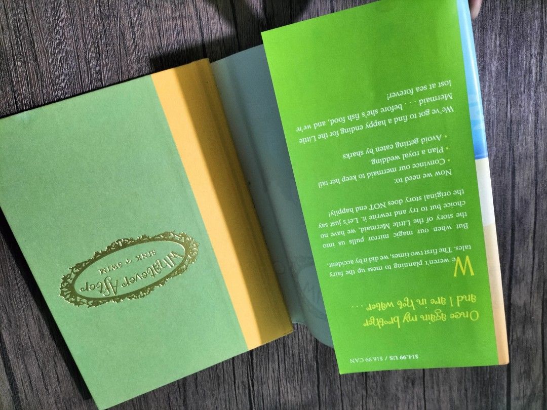 Sarah Mlynowski WHATEVER AFTER Sink or Swim, Hobbies & Toys, Books