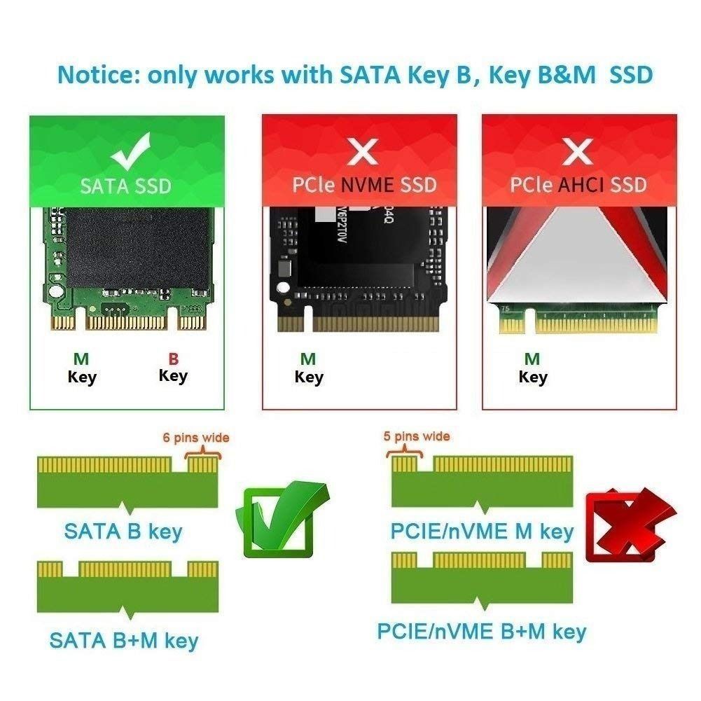 Ngff b outlet key ssd
