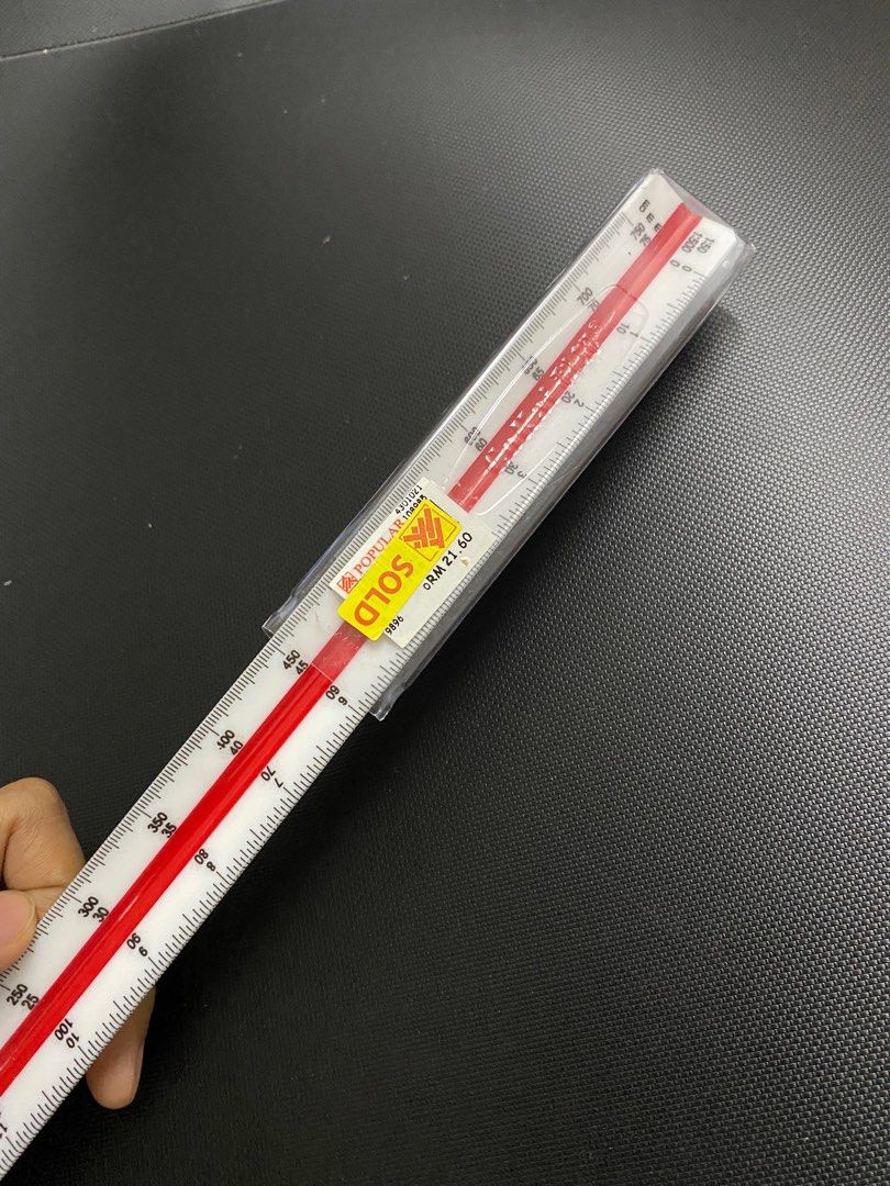 Scale Ruler 30cm, Hobbies & Toys, Stationery & Craft, Stationery ...