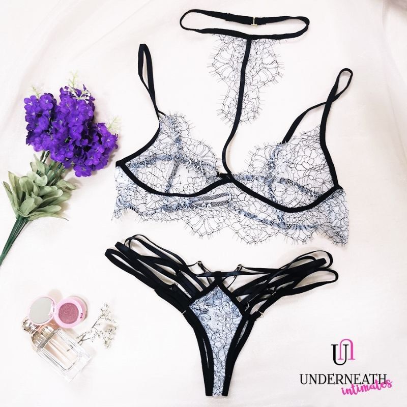 Gemma See-through Lace Set