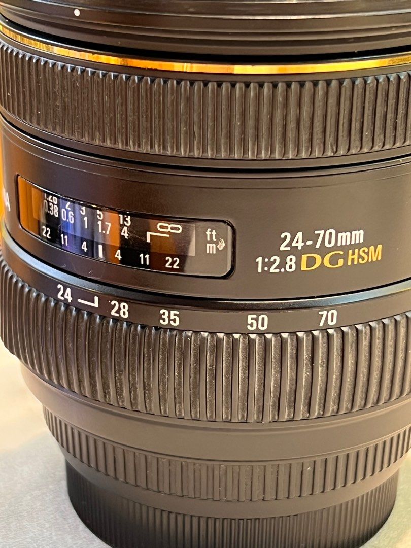 Sigma 24-70mm F2.8 DG HSM EX For Canon 佳能大光圈恆定2.8 標準鏡