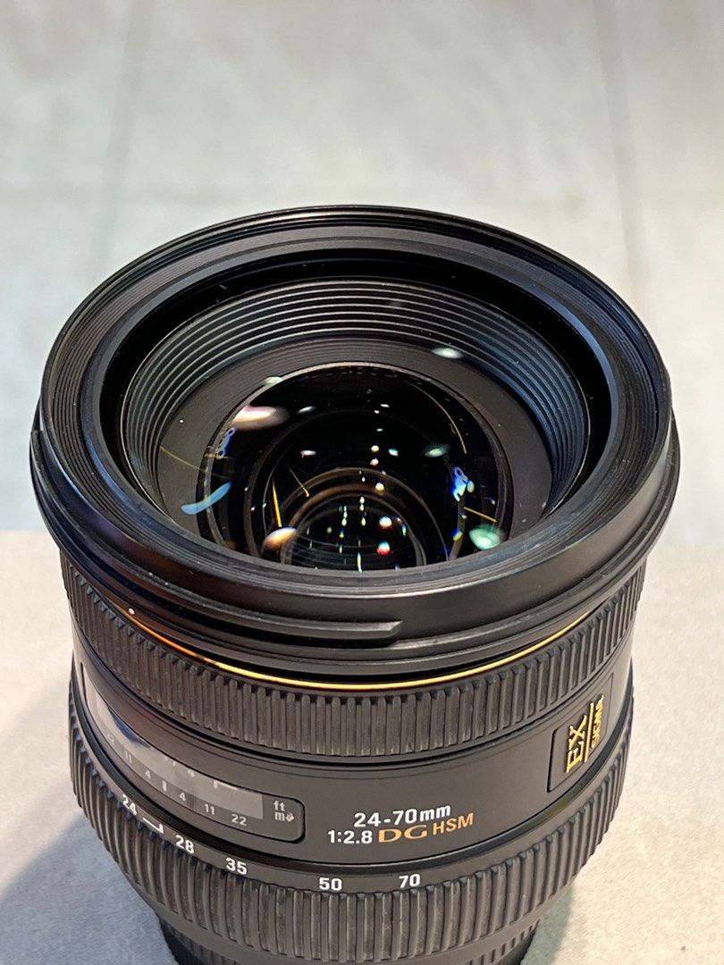 Sigma 24-70mm F2.8 DG HSM EX For Canon 佳能大光圈恆定2.8 標準鏡