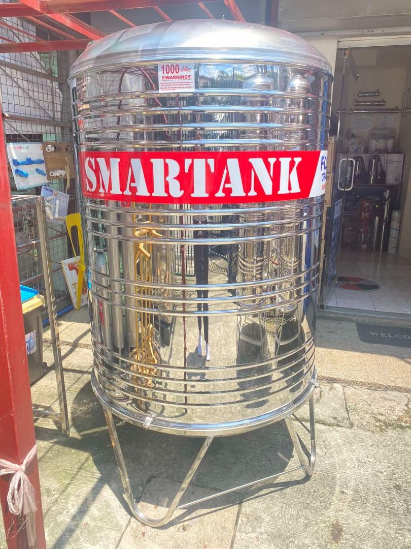 Smartank Stainless Water Tank, Furniture & Home Living, Home ...