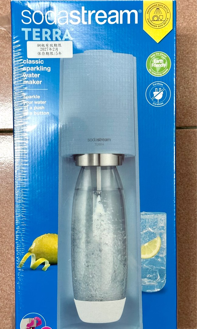 sodastream terra氣泡水機(全新未拆封), 哩哩扣扣, 其他在旋轉拍賣