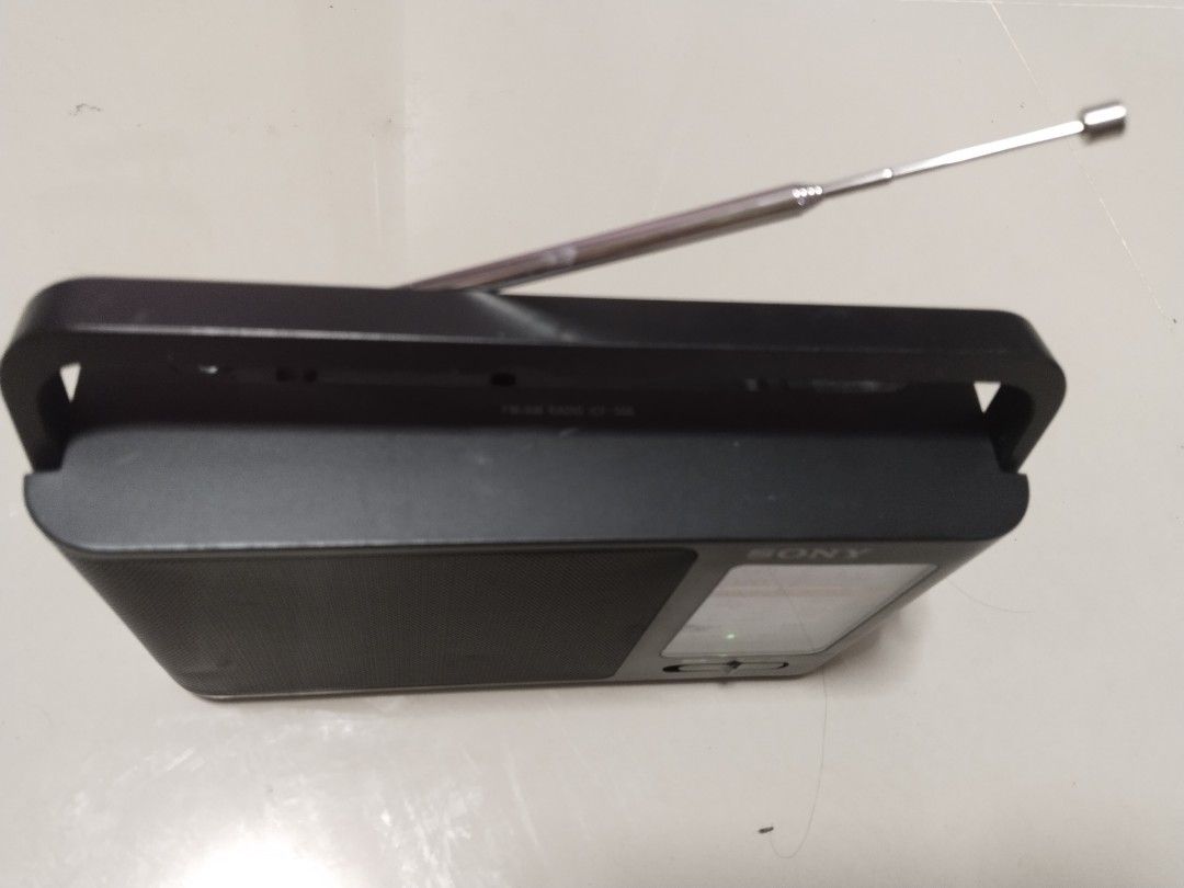 Sony ICF-506 Analog Tuning Portable FM/AM Radio, Black, 2.14 lb
