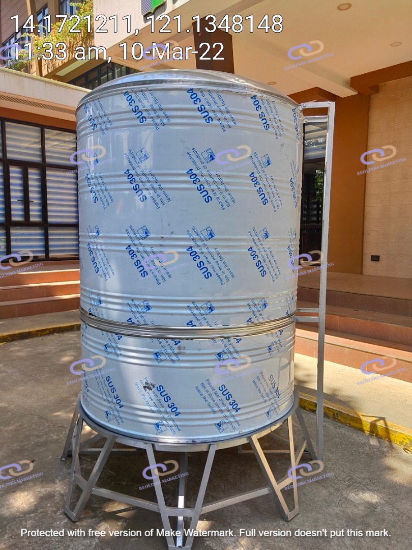 Stainless Steel Water Tank, Furniture & Home Living, Home Improvement