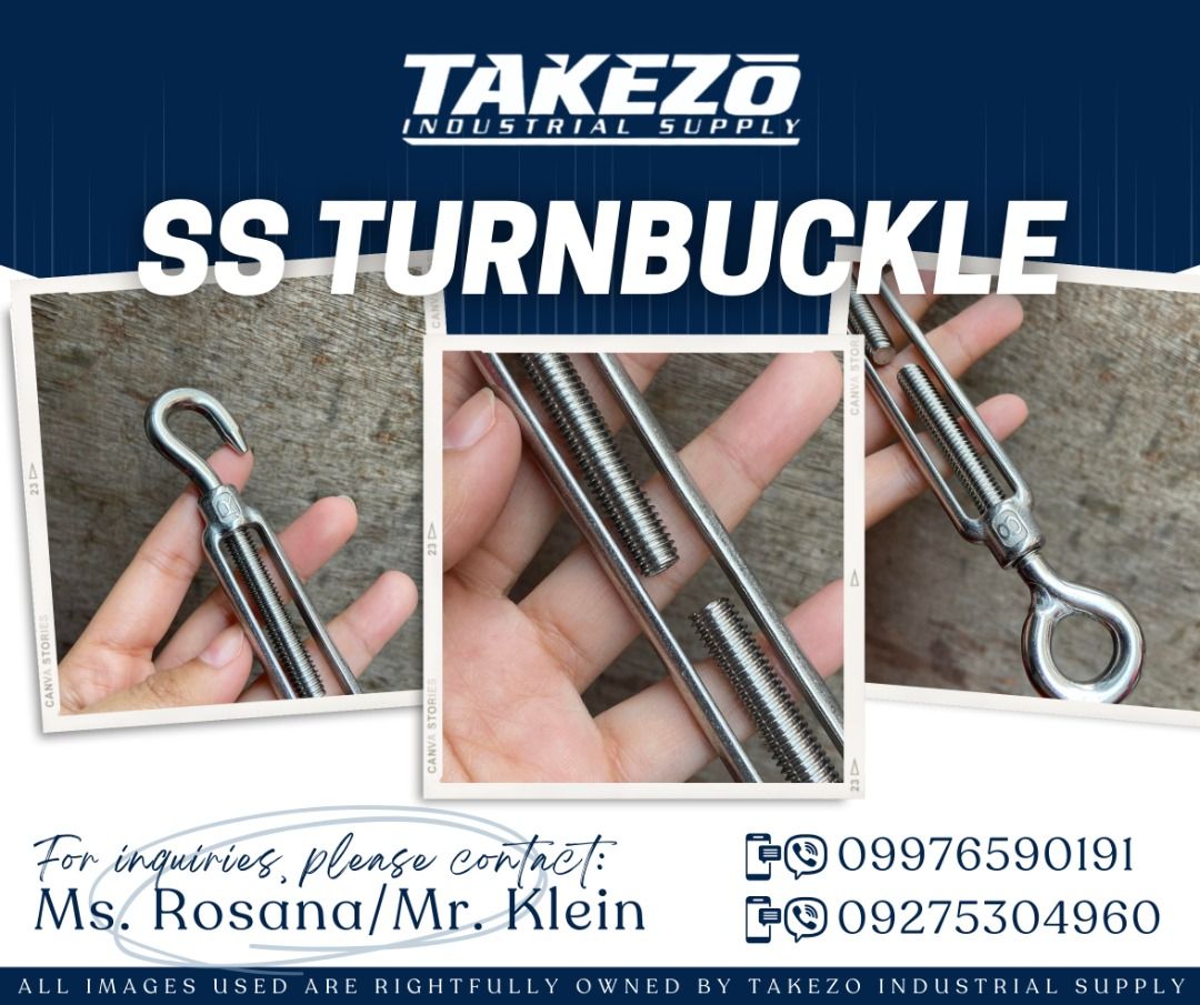 Stainless Turnbuckle, Commercial & Industrial, Construction & Building