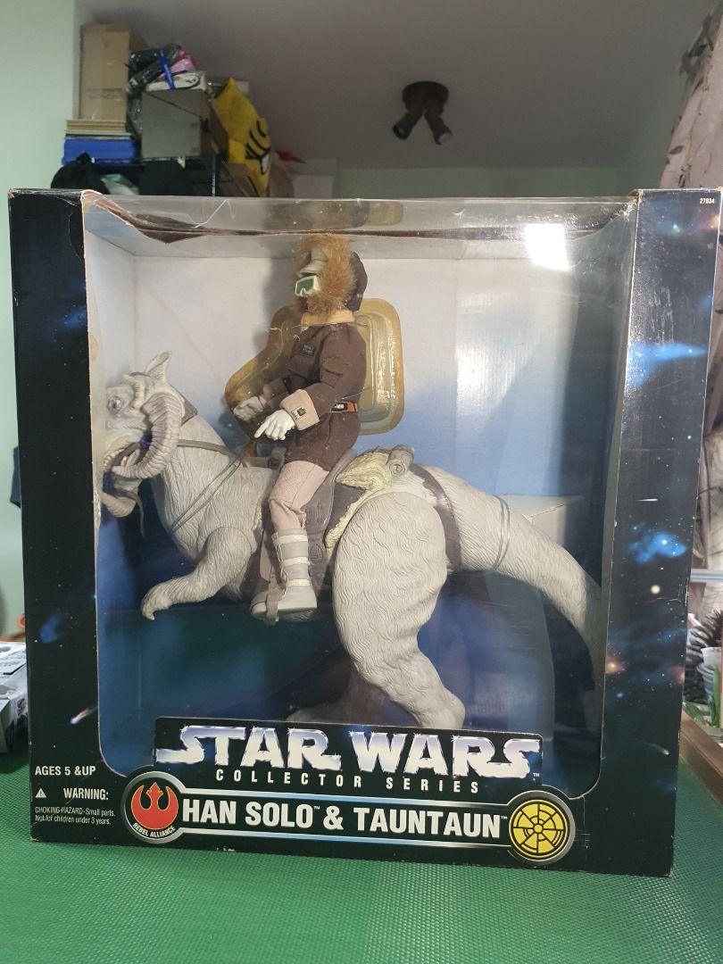 Star wars collector series best sale han solo and tauntaun
