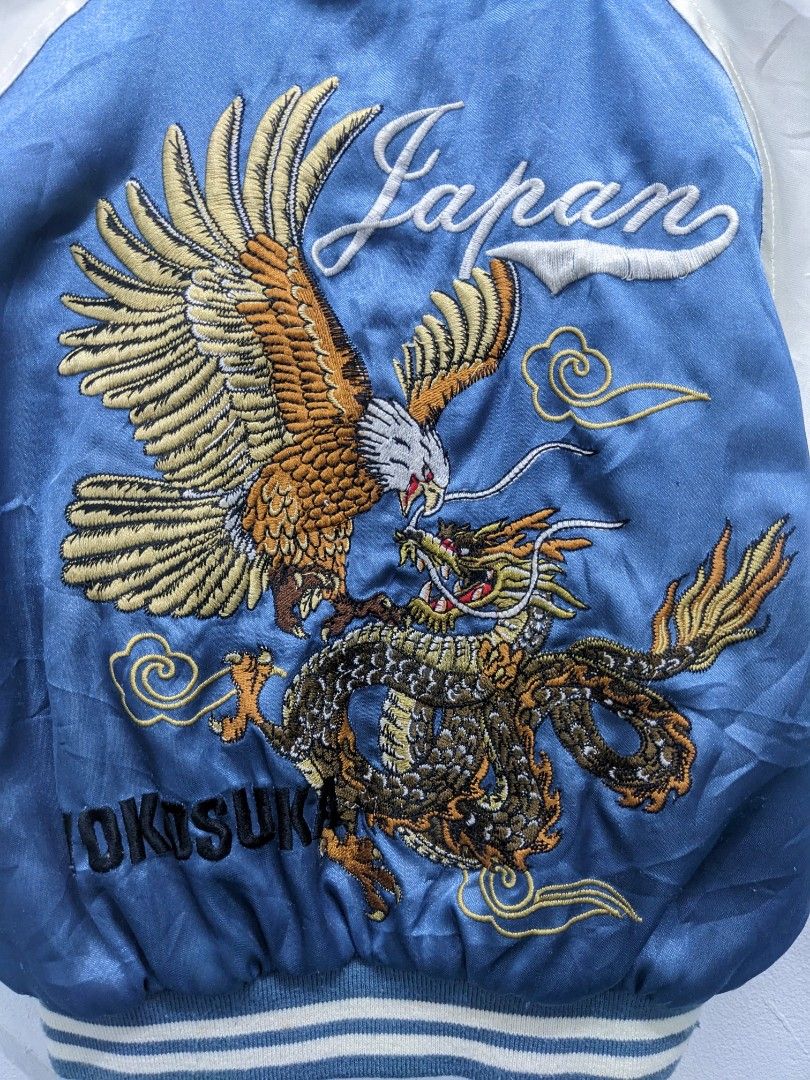 Sukajan Yokosuka Japan Jacket for kids, Men's Fashion, Tops & Sets